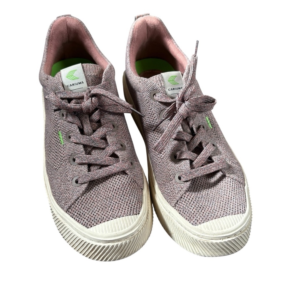 Cariuma Stone Blush IBI Low Knit Sneaker - Women's Size 10